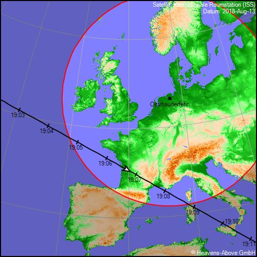 Schulkontakt mit AstroAlex am 13.08. hat nicht geklappt