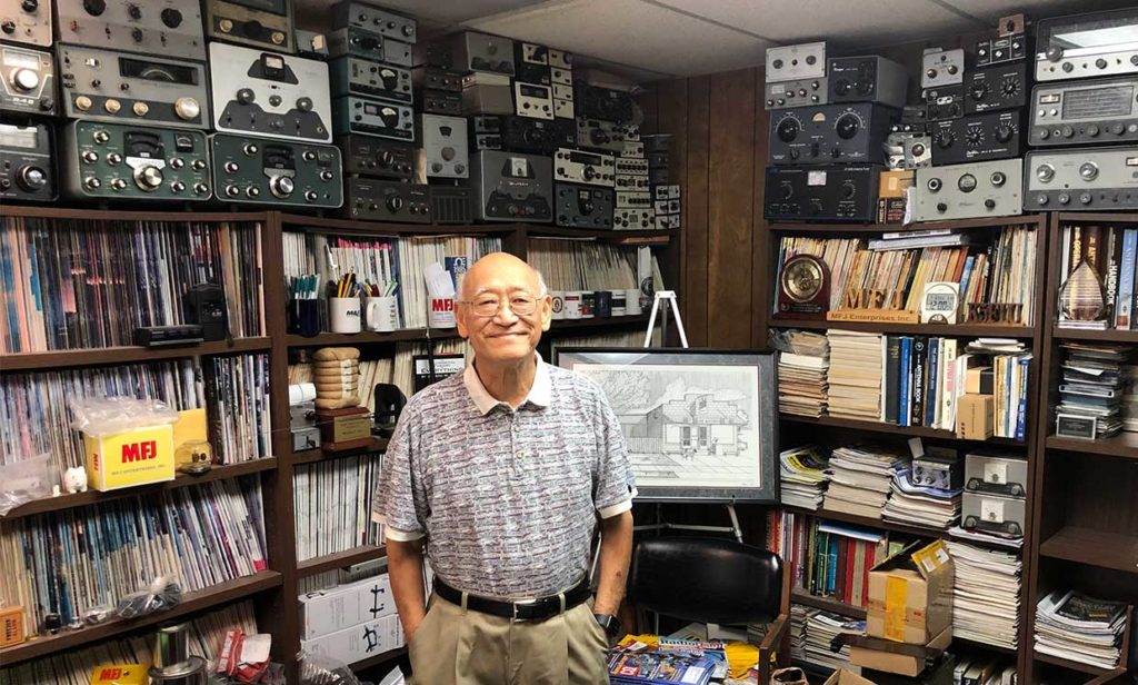 Photo: Richard Stubbs Martin F. Jue (K5FLU), founder of well-known radio accessories maker MFJ, is developing new products to accommodate the shift towards digital radio communications in the amateur bands.