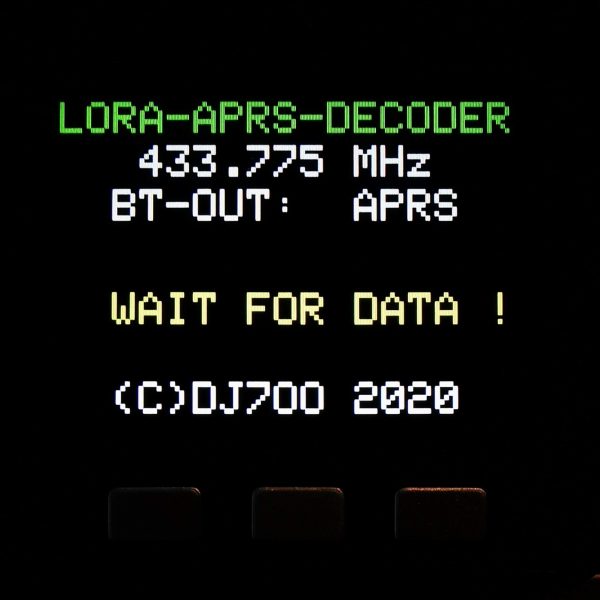 LoRA APRS auf 433.775MHz